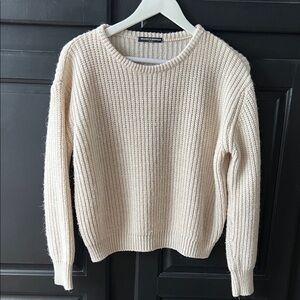 Brandy Melville Cream Sweater